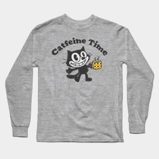 CATfeine Time Long Sleeve T-Shirt